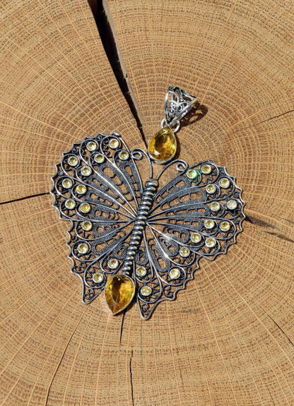 Přívěšek "Citrín – Motýlí tanec" - Supreme Panthers