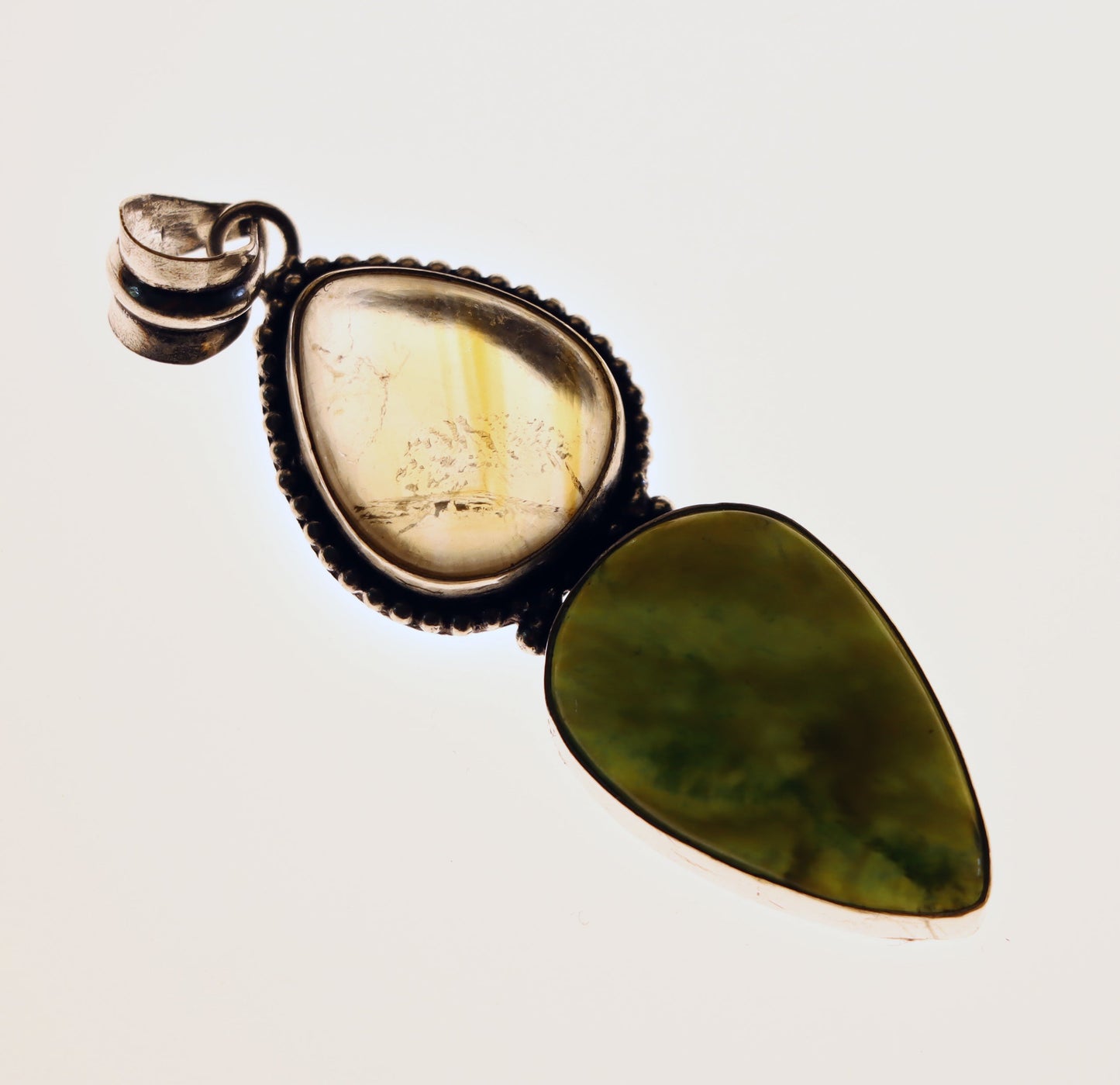 Přívěšek citrín nefrit - Supreme Panthers