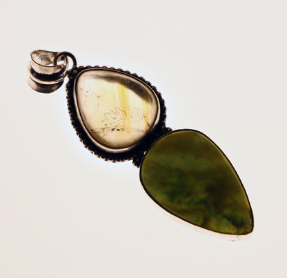 Přívěšek citrín nefrit - Supreme Panthers