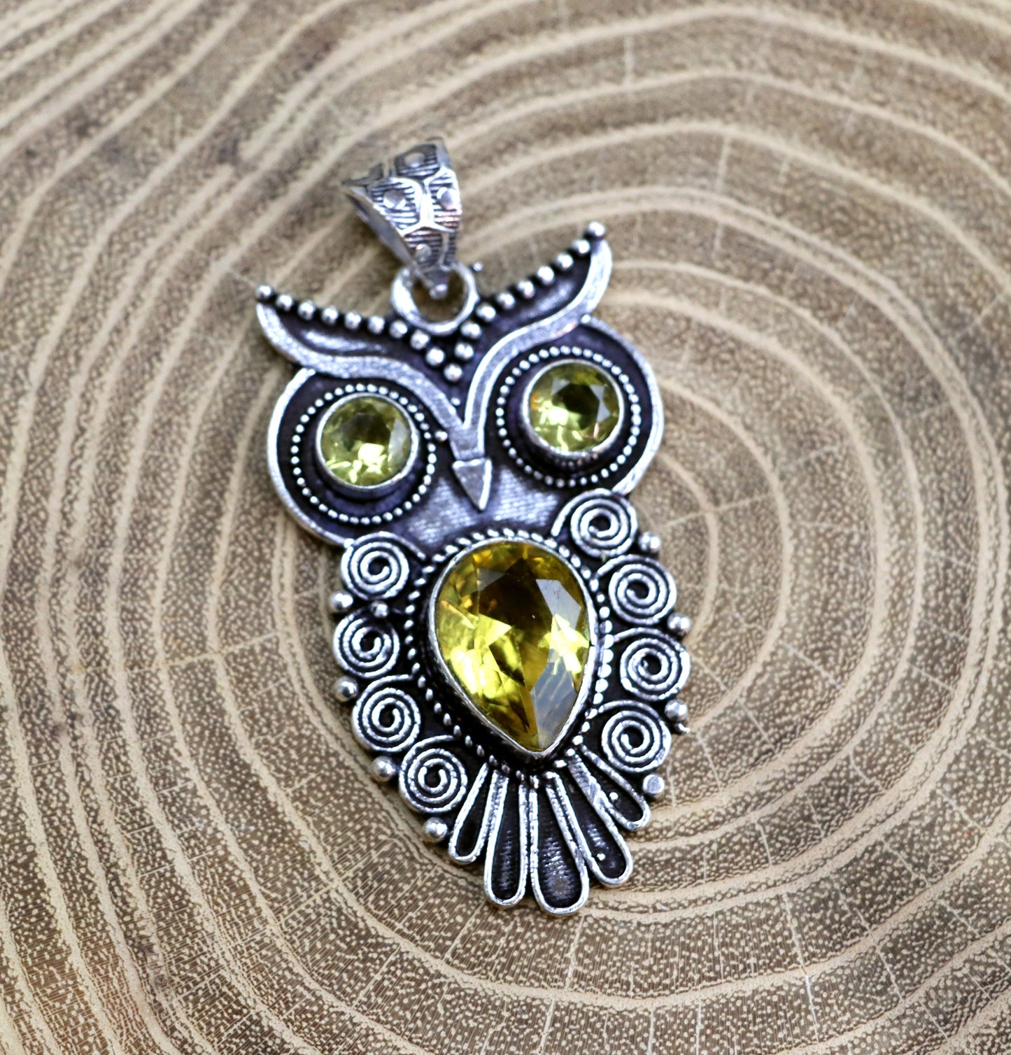 Přívěšek citrín sova - Supreme Panthers