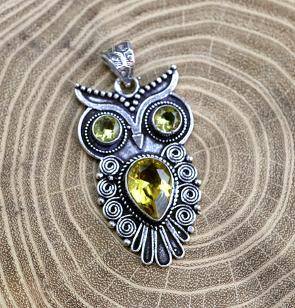 Přívěšek citrín sova - Supreme Panthers