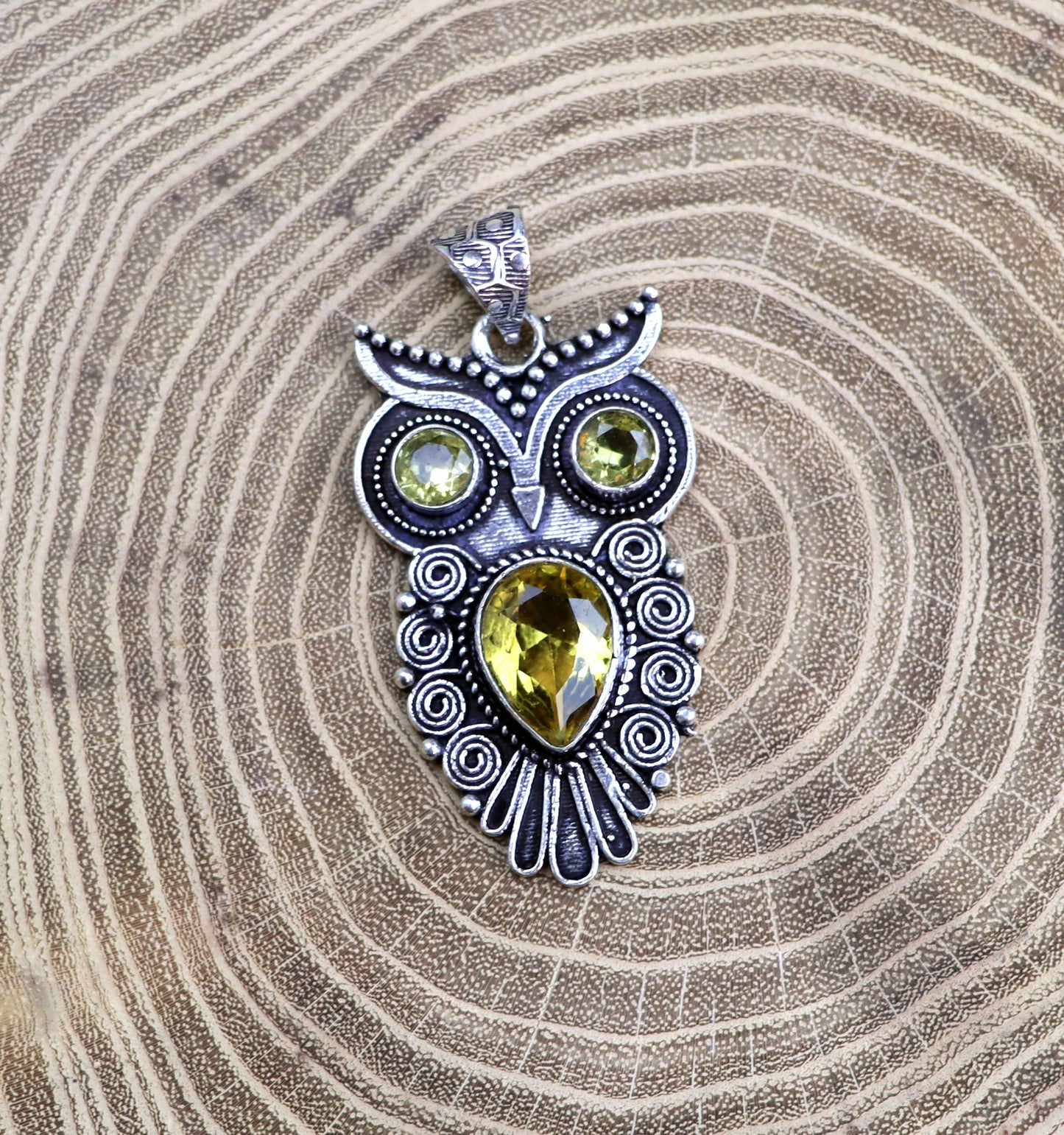 Přívěšek citrín sova - Supreme Panthers