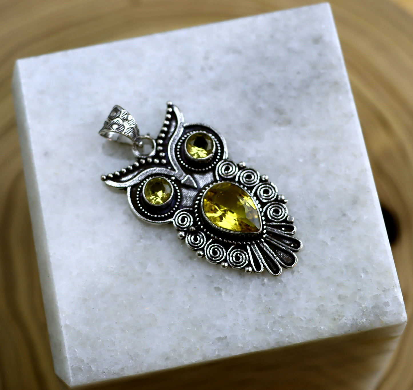 Přívěšek citrín sova - Supreme Panthers