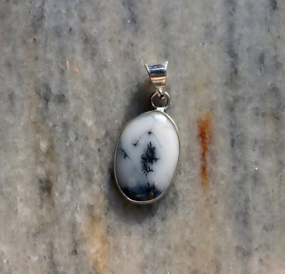 Přívěšek dendritický opál - Supreme Panthers