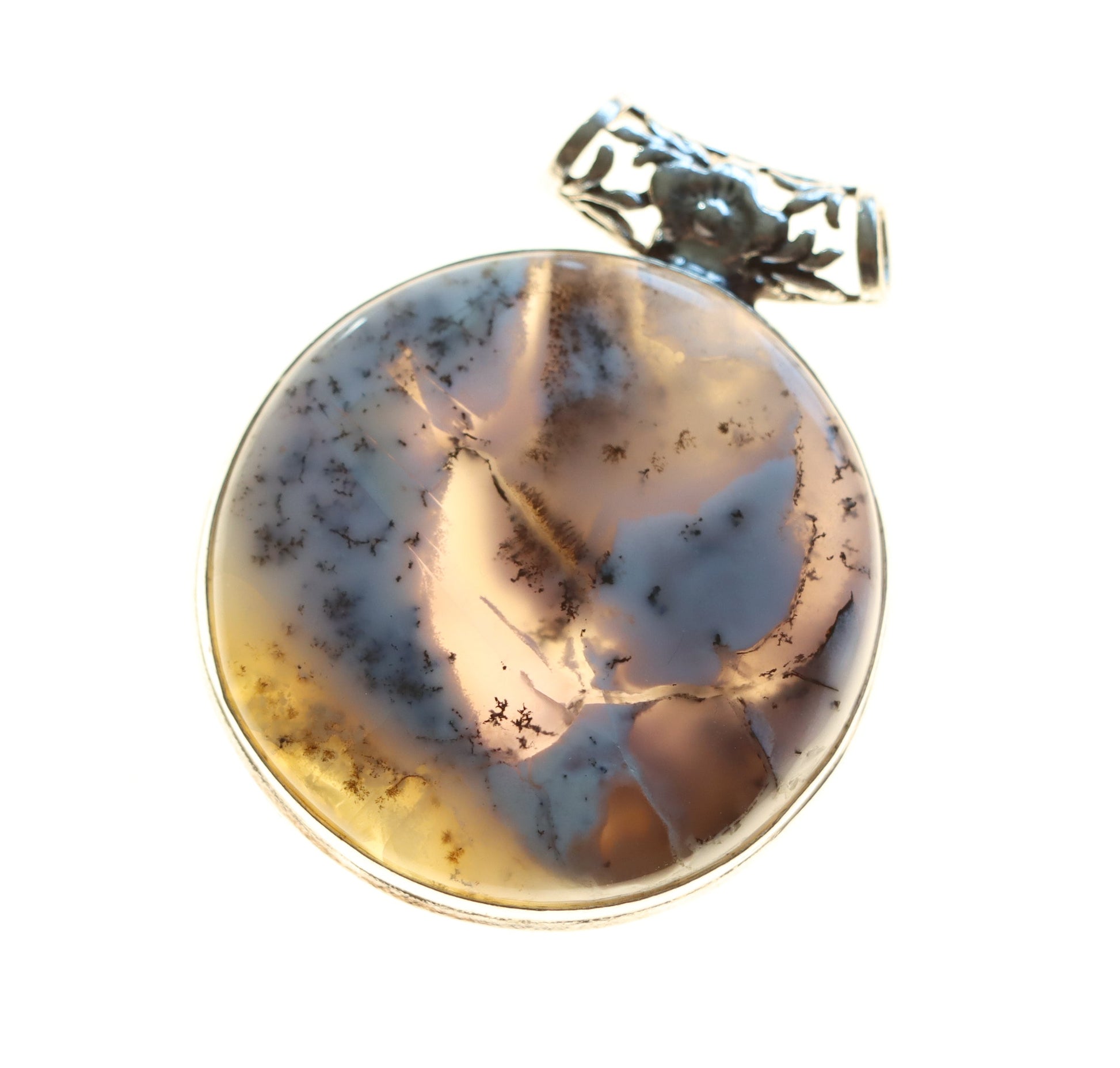 Přívěšek dendritický opál - Supreme Panthers