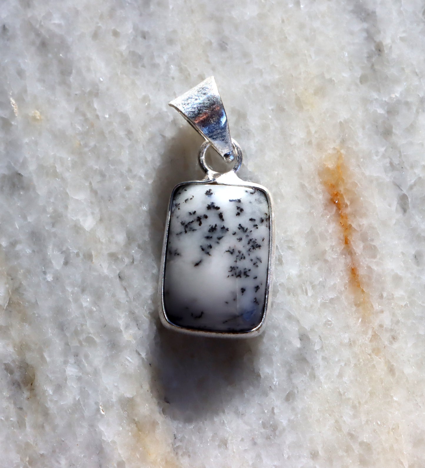 Přívěšek dendritický opál - Supreme Panthers