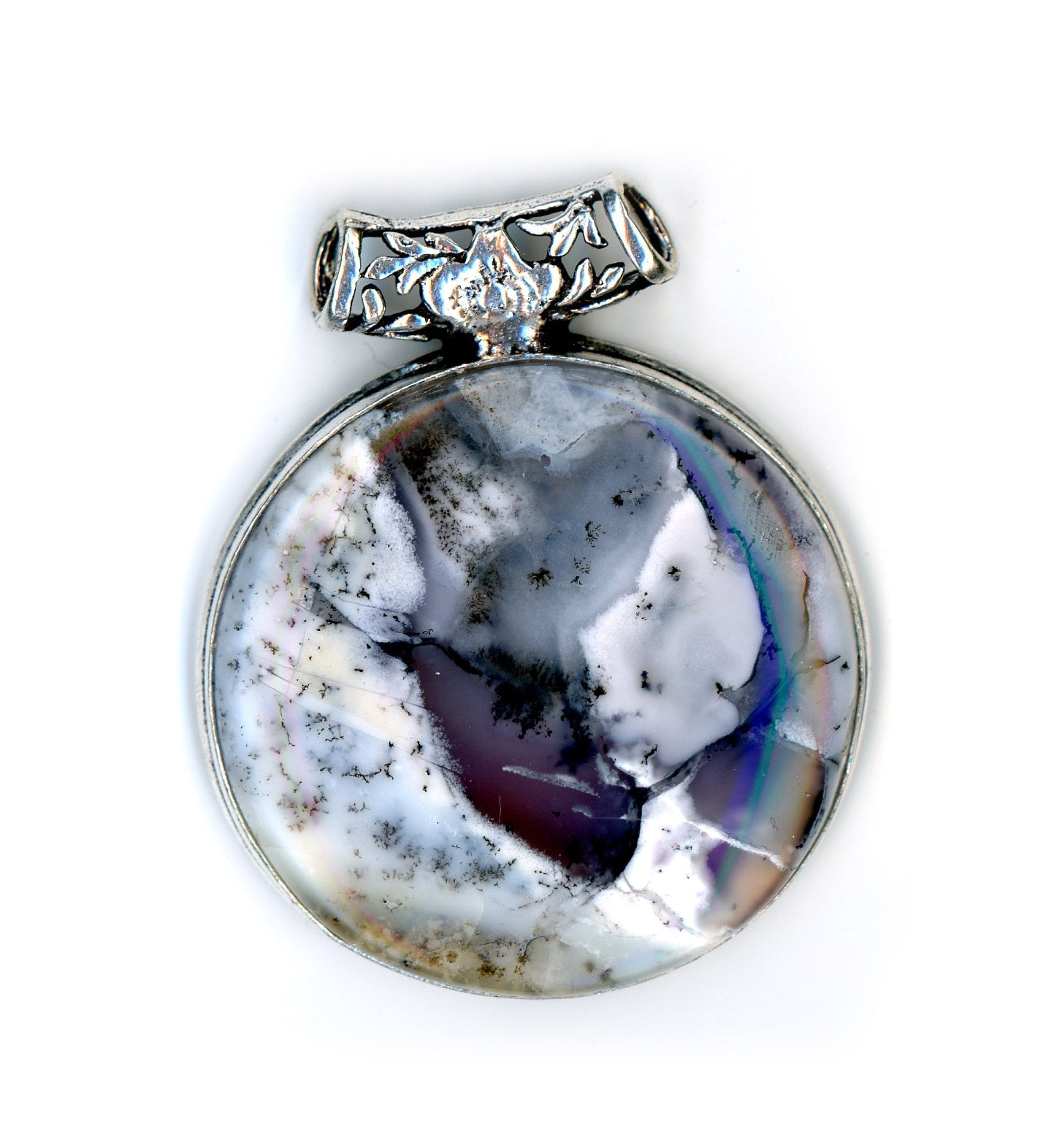 Přívěšek dendritický opál - Supreme Panthers