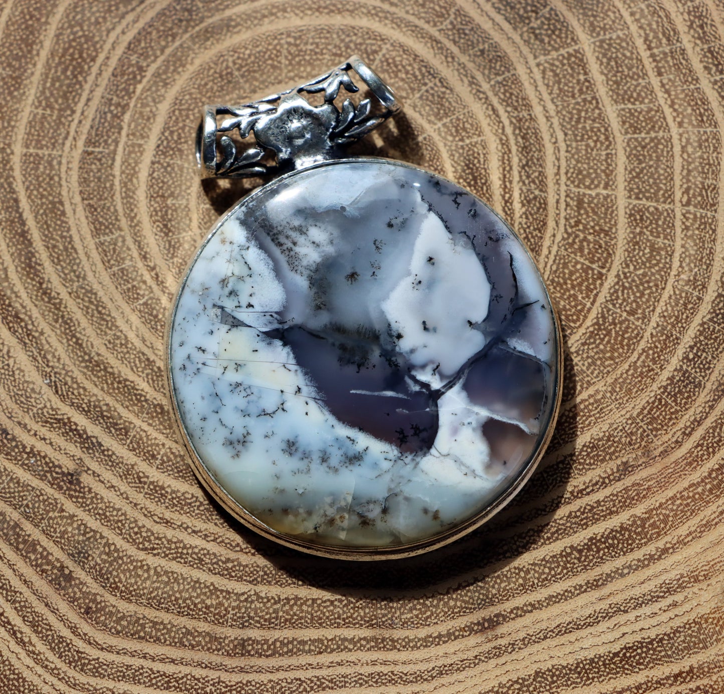 Přívěšek dendritický opál - Supreme Panthers