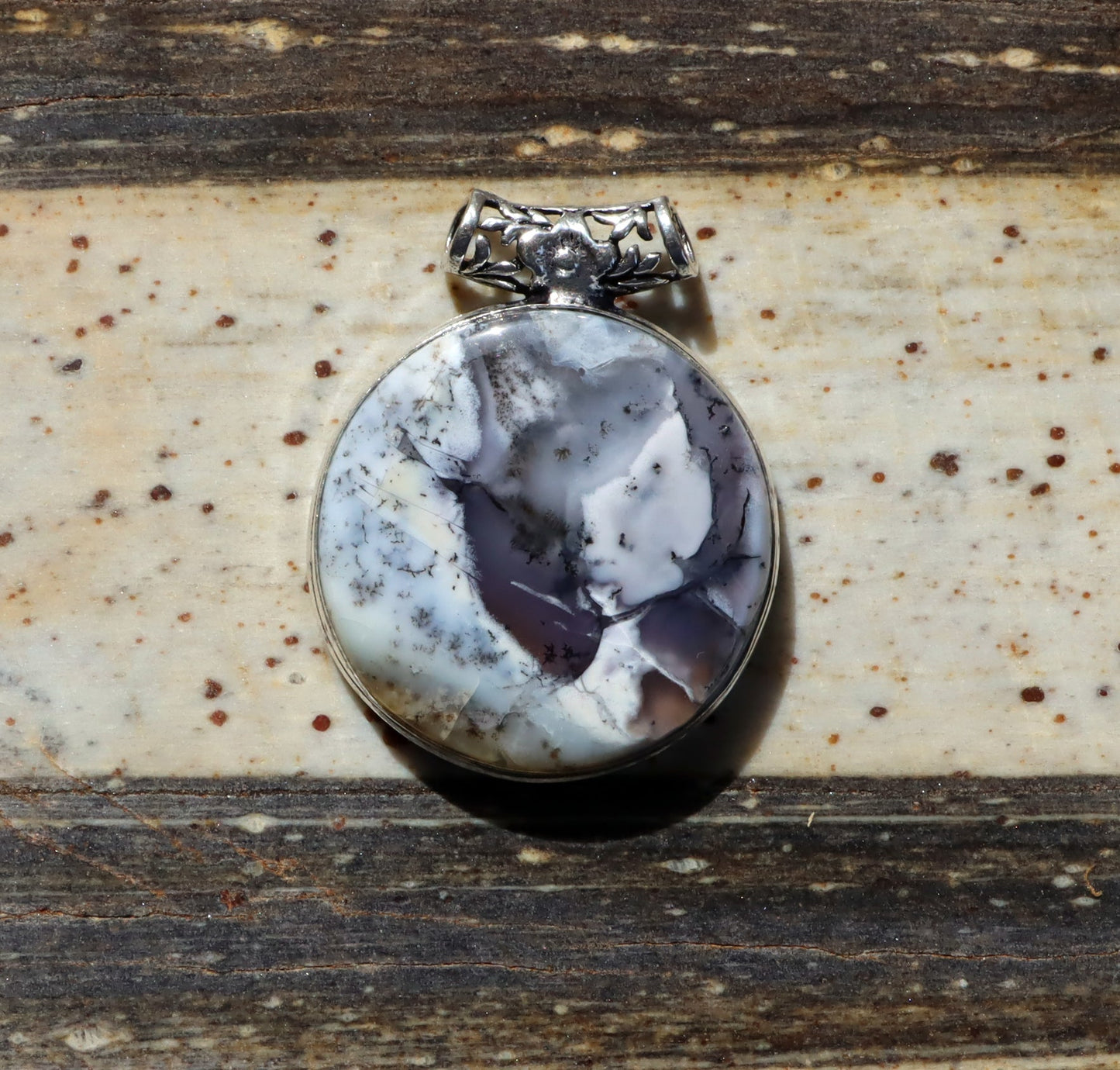 Přívěšek dendritický opál - Supreme Panthers