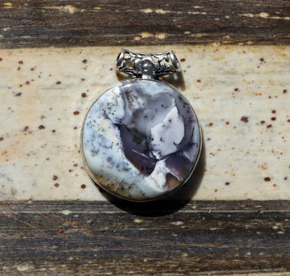 Přívěšek dendritický opál - Supreme Panthers