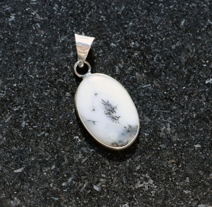 Přívěšek dendritický opál - Supreme Panthers