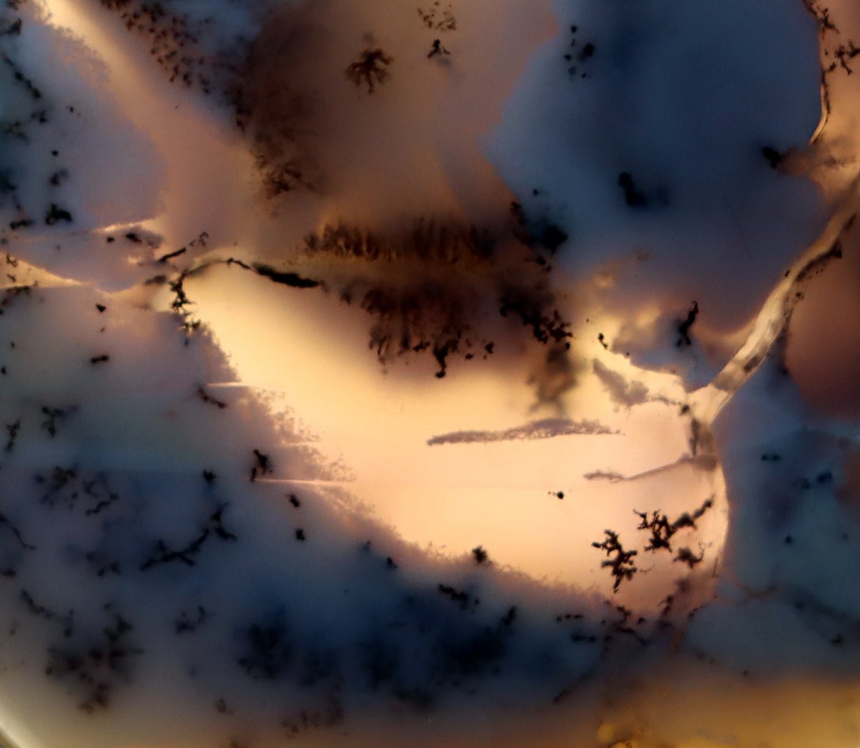 Přívěšek dendritický opál - Supreme Panthers