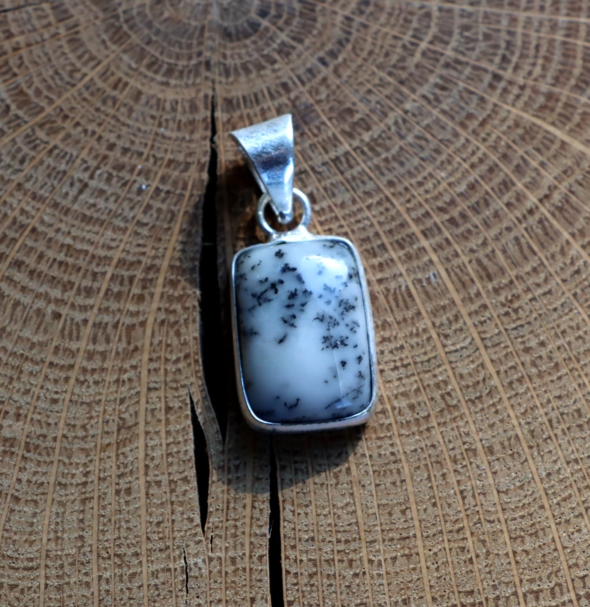 Přívěšek dendritický opál - Supreme Panthers