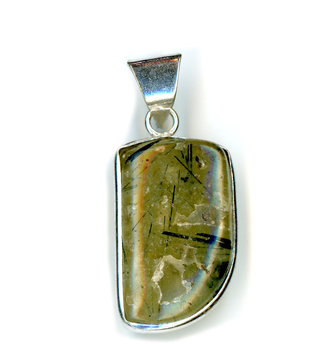 Přívěšek epidot v prehnitu - Supreme Panthers