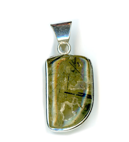 Přívěšek epidot v prehnitu - Supreme Panthers