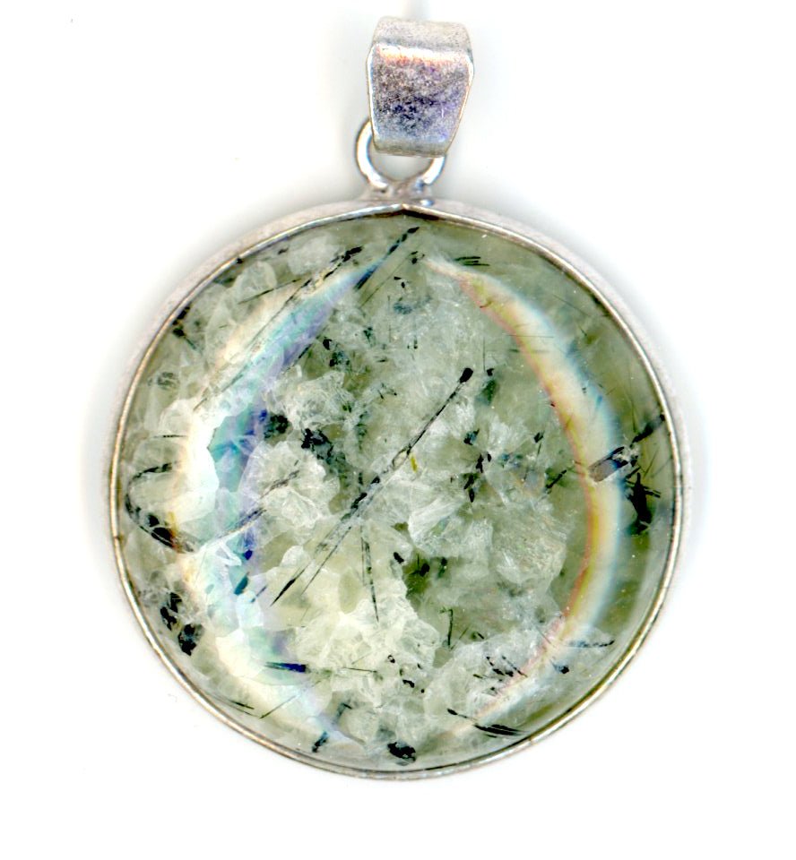 Přívěšek epidot v prehnitu - Supreme Panthers