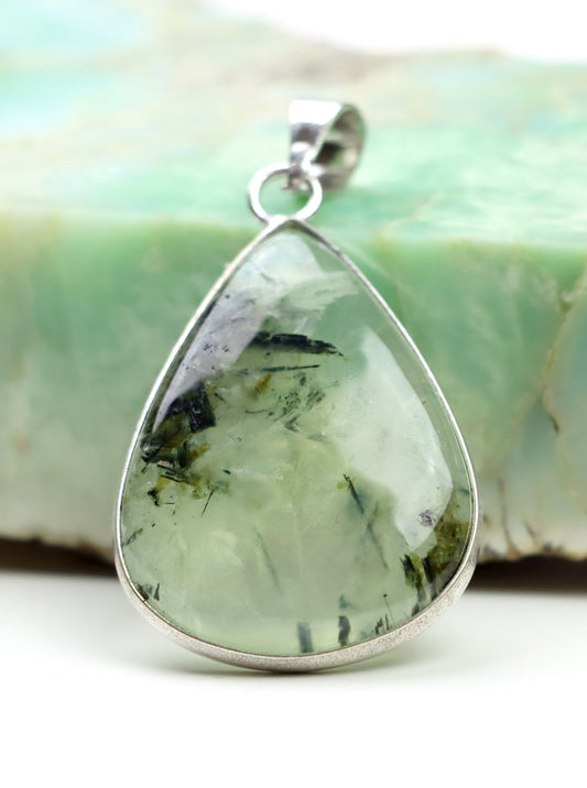 Přívěšek epidot v prehnitu - Supreme Panthers