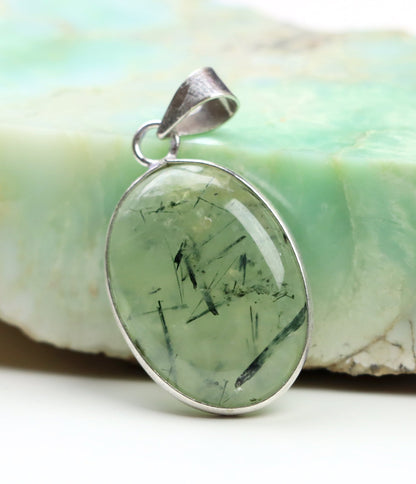 Přívěšek epidot v prehnitu - Supreme Panthers