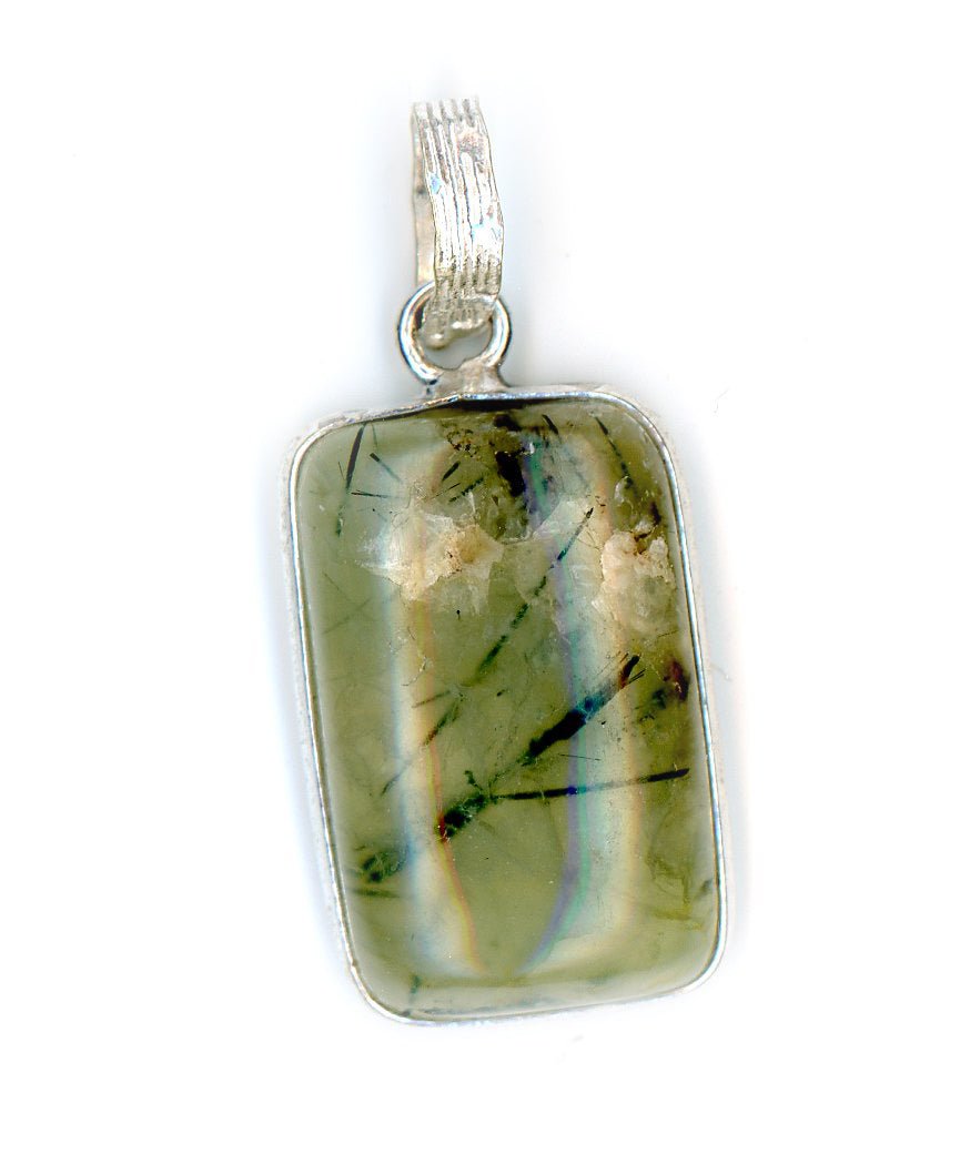 Přívěšek epidot v prehnitu - Supreme Panthers