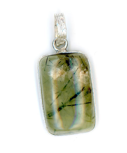 Přívěšek epidot v prehnitu - Supreme Panthers