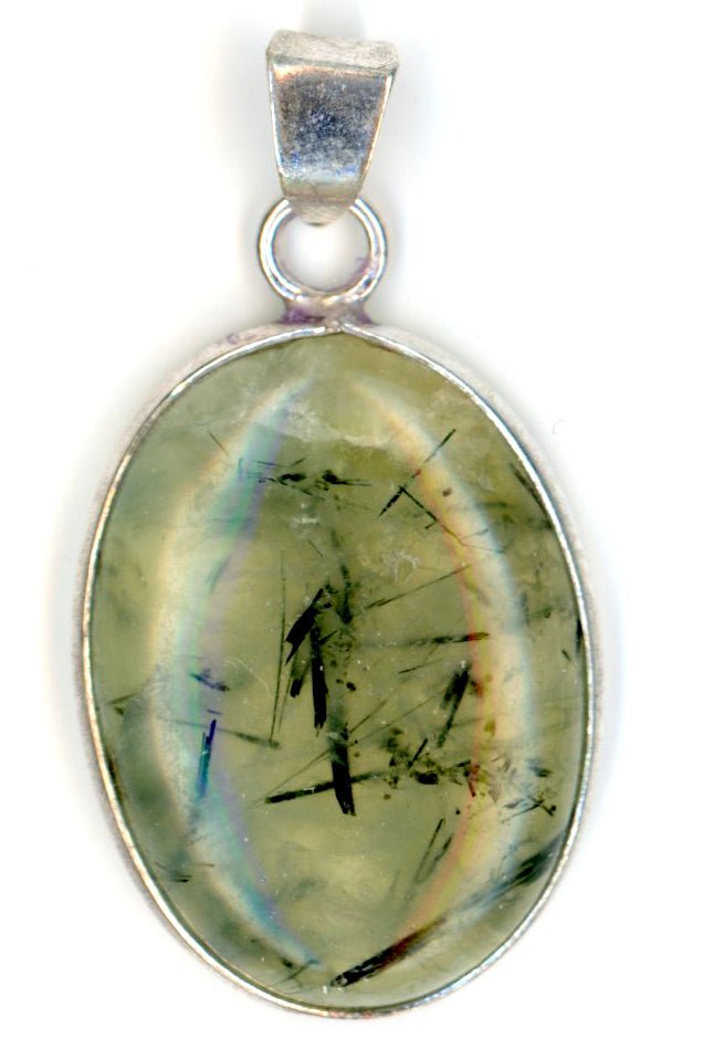 Přívěšek epidot v prehnitu - Supreme Panthers