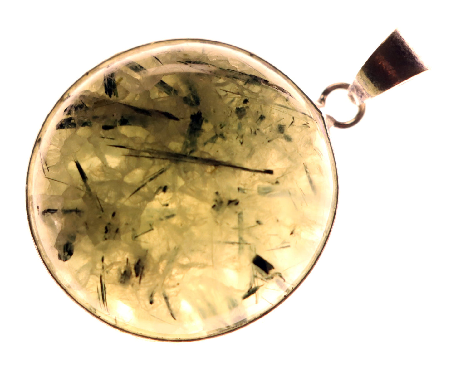 Přívěšek epidot v prehnitu - Supreme Panthers