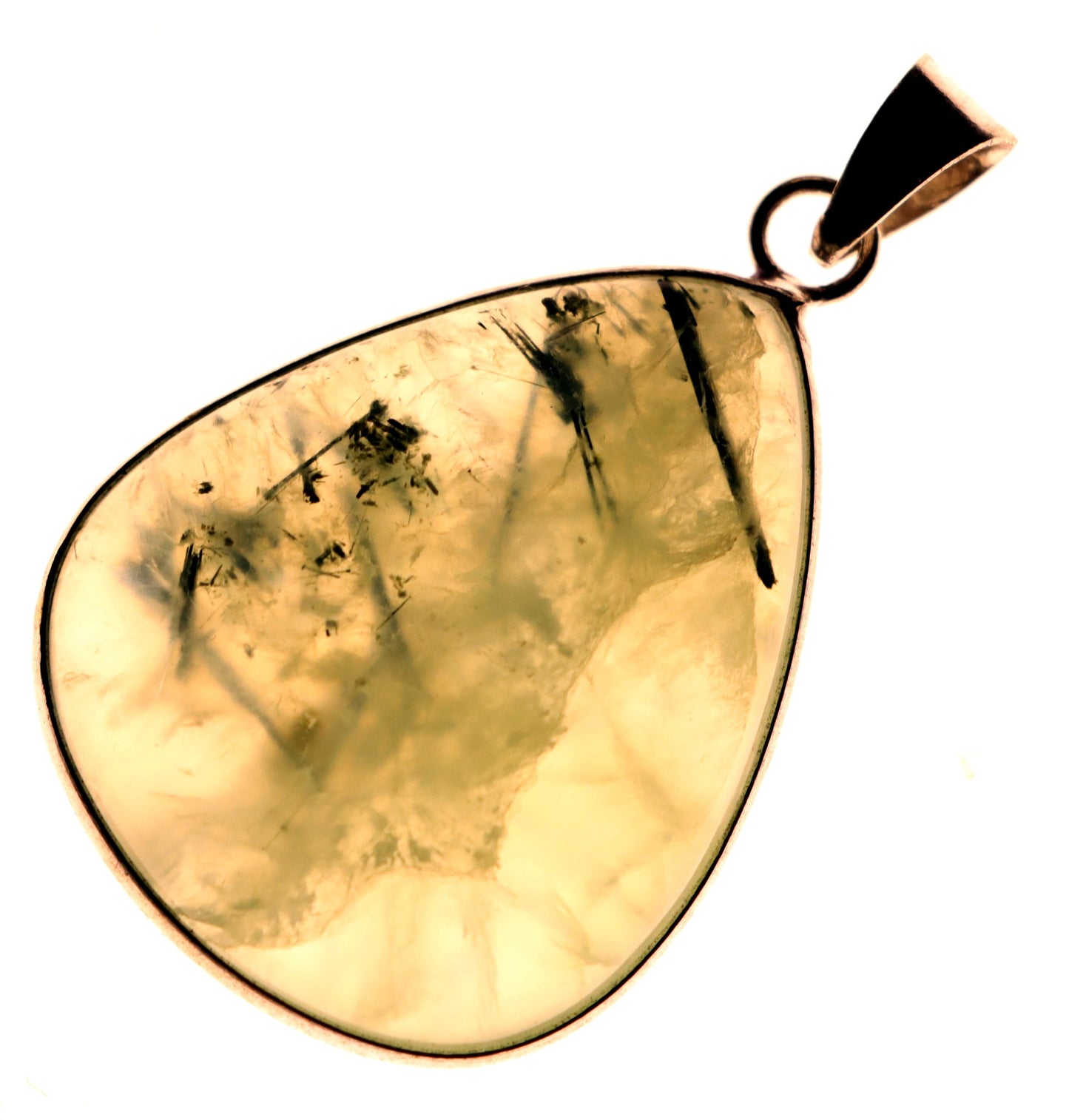 Přívěšek epidot v prehnitu - Supreme Panthers