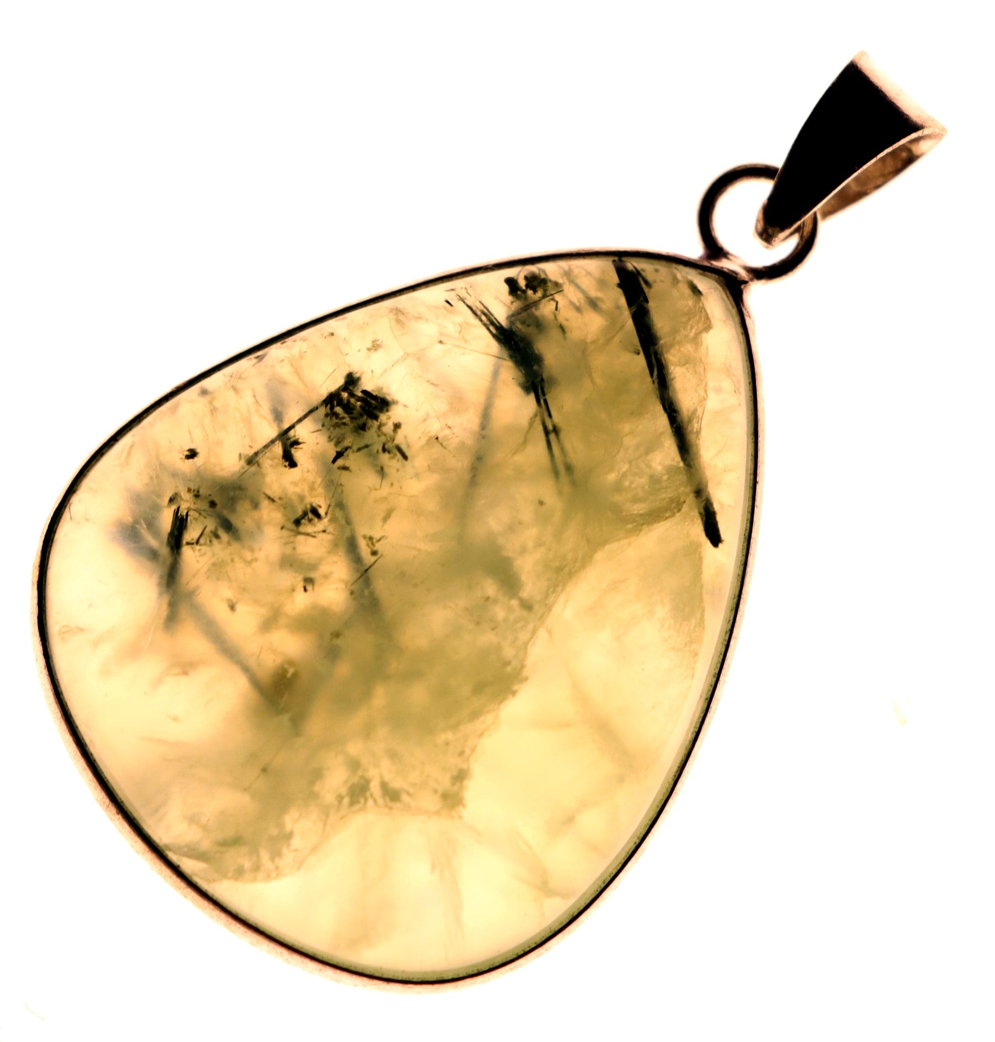 Přívěšek epidot v prehnitu - Supreme Panthers