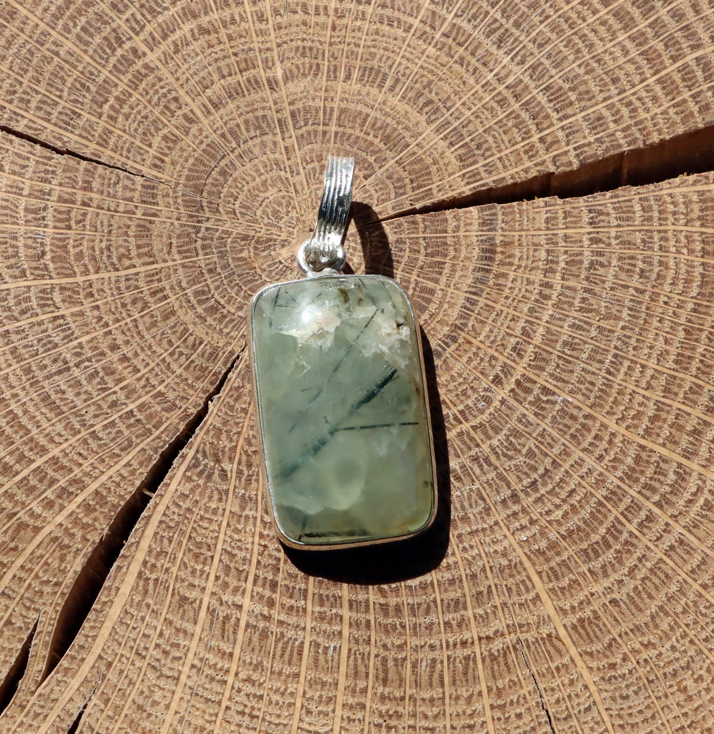 Přívěšek epidot v prehnitu - Supreme Panthers