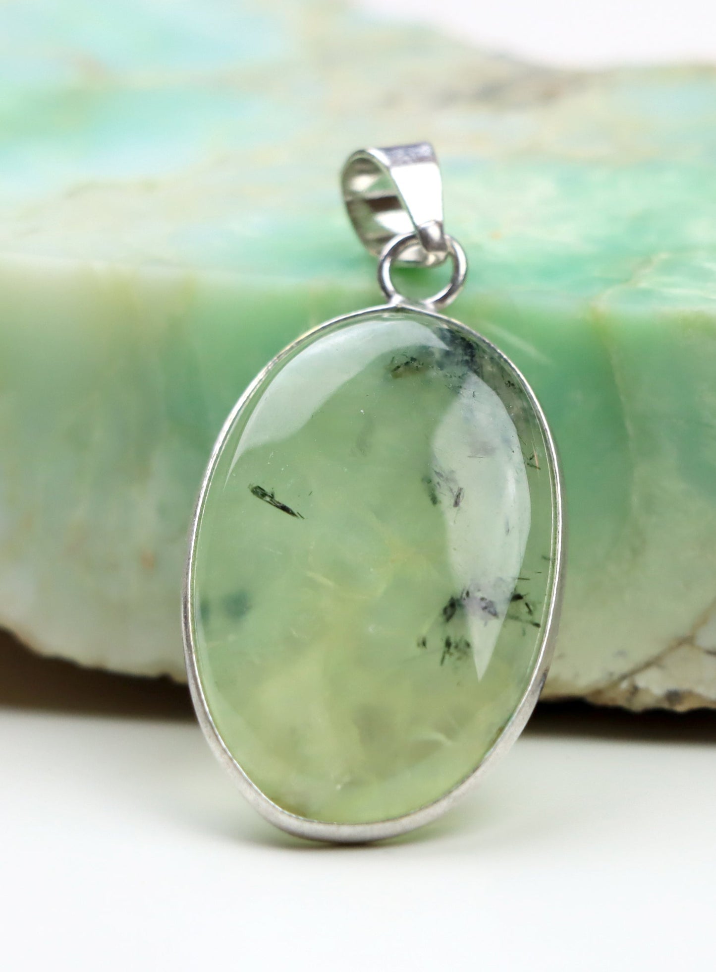 Přívěšek epidot v prehnitu - Supreme Panthers