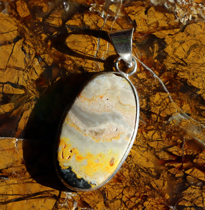 Přívěšek jaspis Bumble Bee - Supreme Panthers