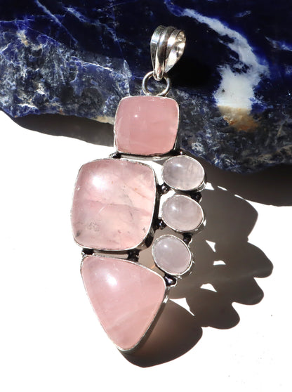 Přívěsek „Kameny srdce – růženín“ - Supreme Panthers