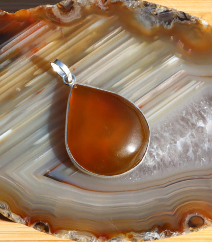 Přívěšek karneol - Supreme Panthers