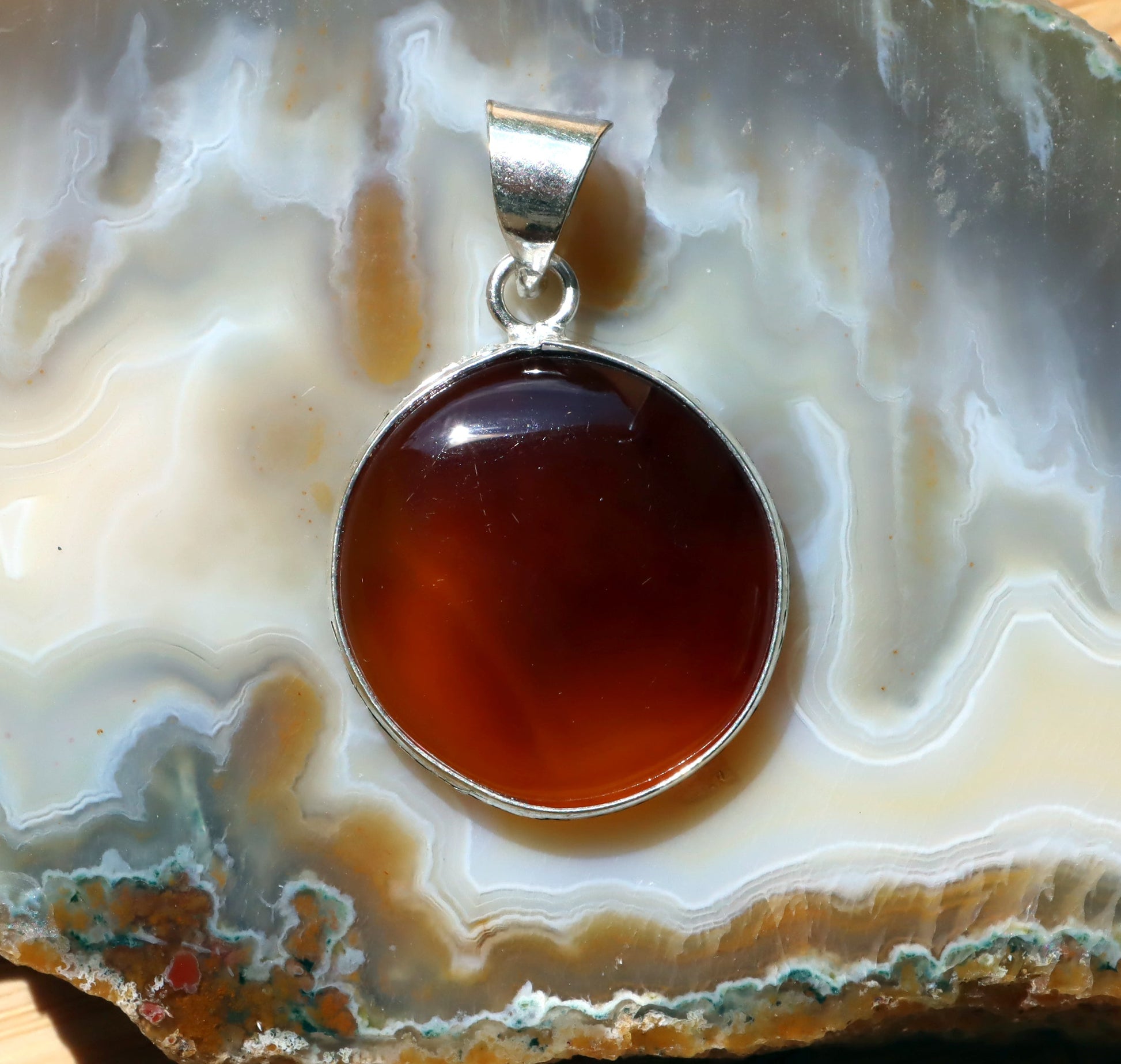 Přívěšek karneol - Supreme Panthers