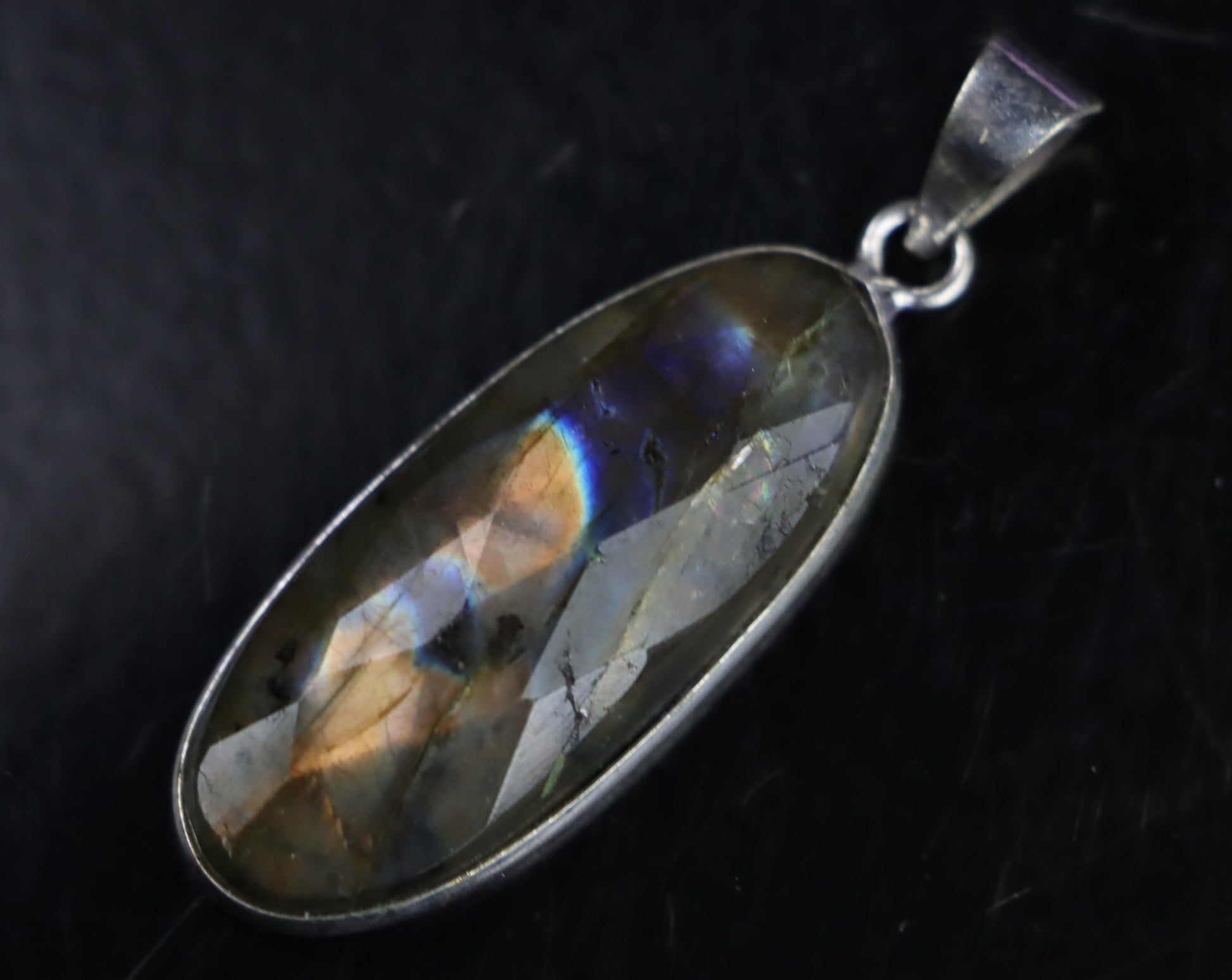 Přívěšek labradorit fazetovaný - Supreme Panthers