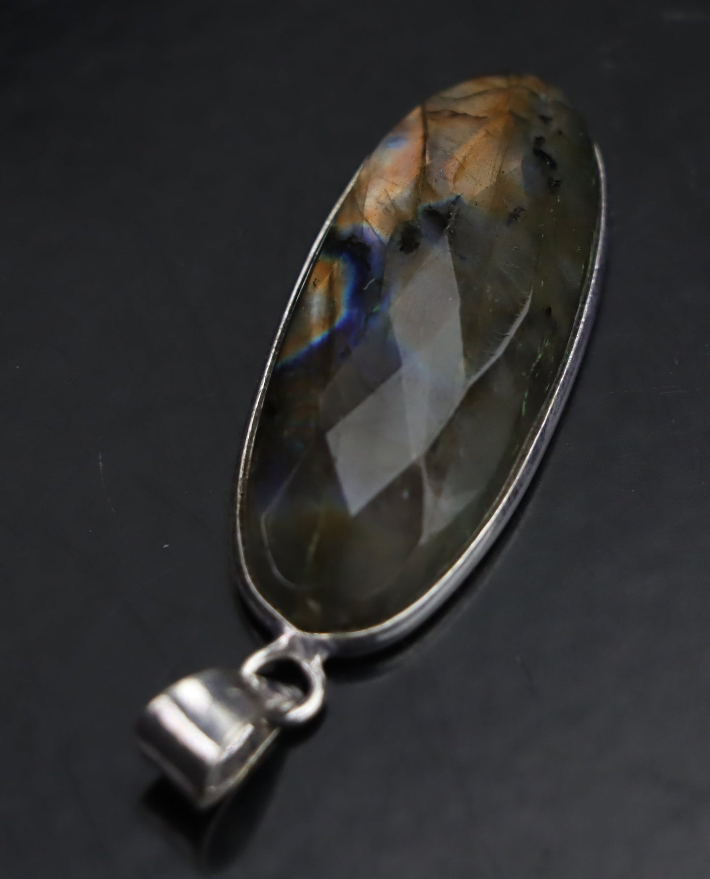 Přívěšek labradorit fazetovaný - Supreme Panthers