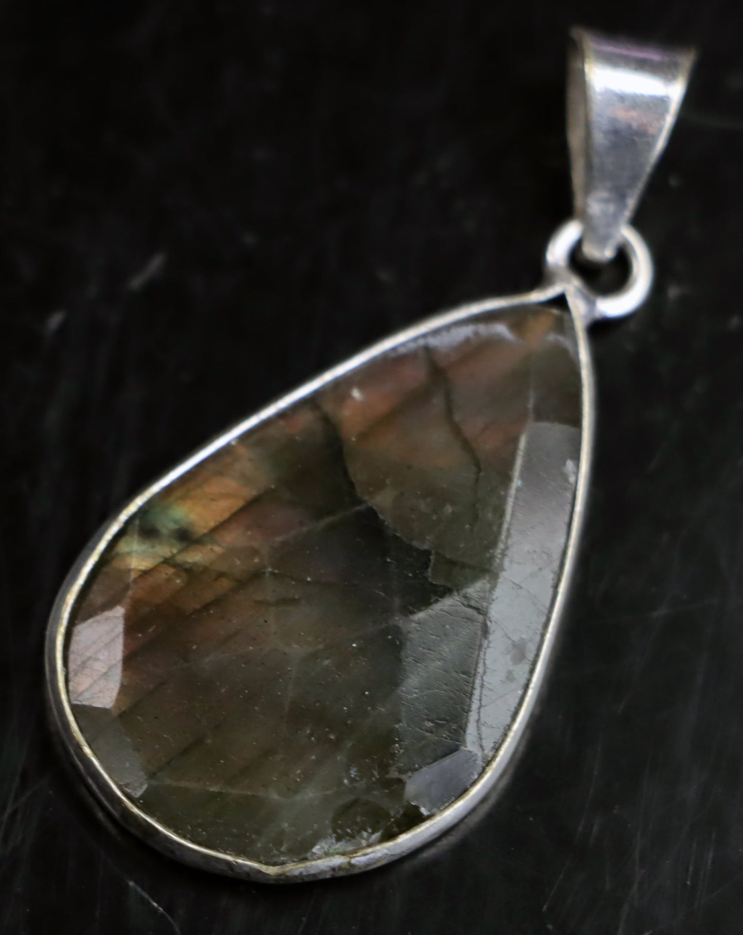 Přívěšek labradorit fazetovaný - Supreme Panthers