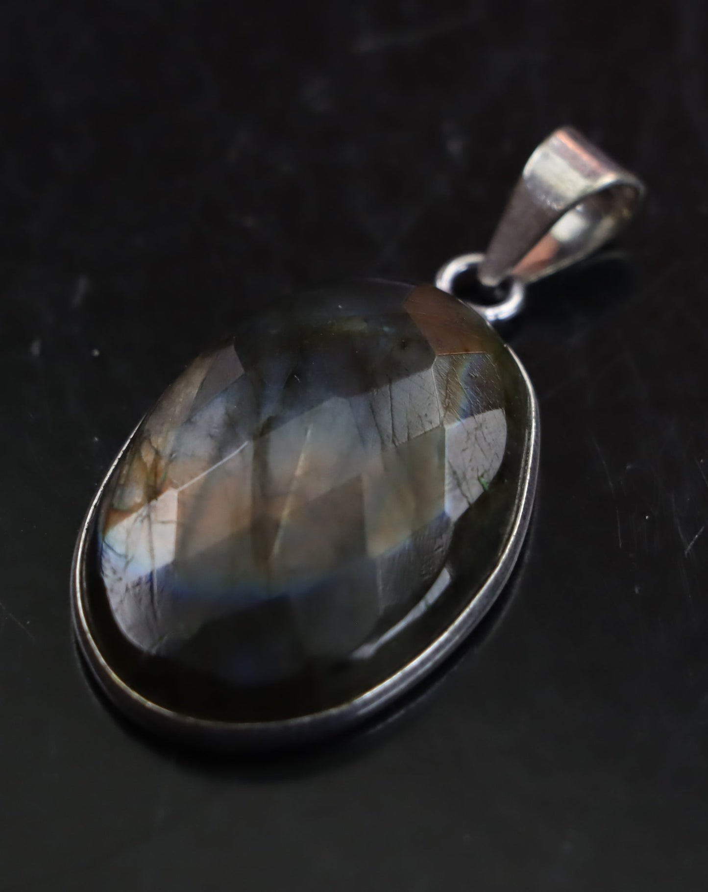 Přívěšek labradorit fazetovaný - Supreme Panthers