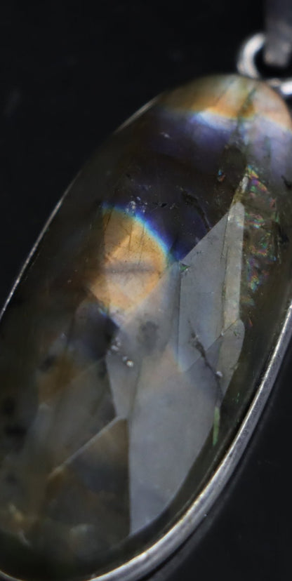 Přívěšek labradorit fazetovaný - Supreme Panthers