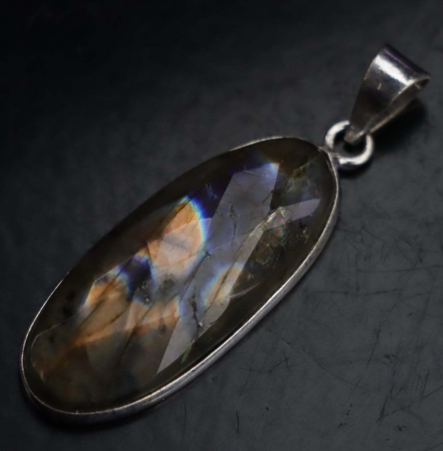 Přívěšek labradorit fazetovaný - Supreme Panthers