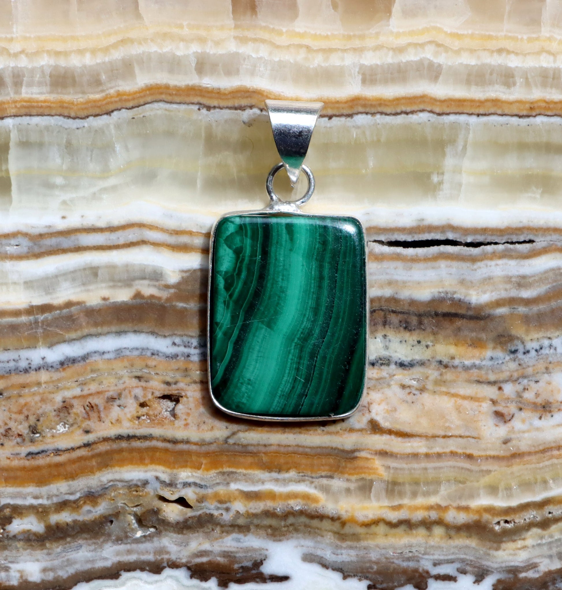 Přívěšek malachit - Supreme Panthers