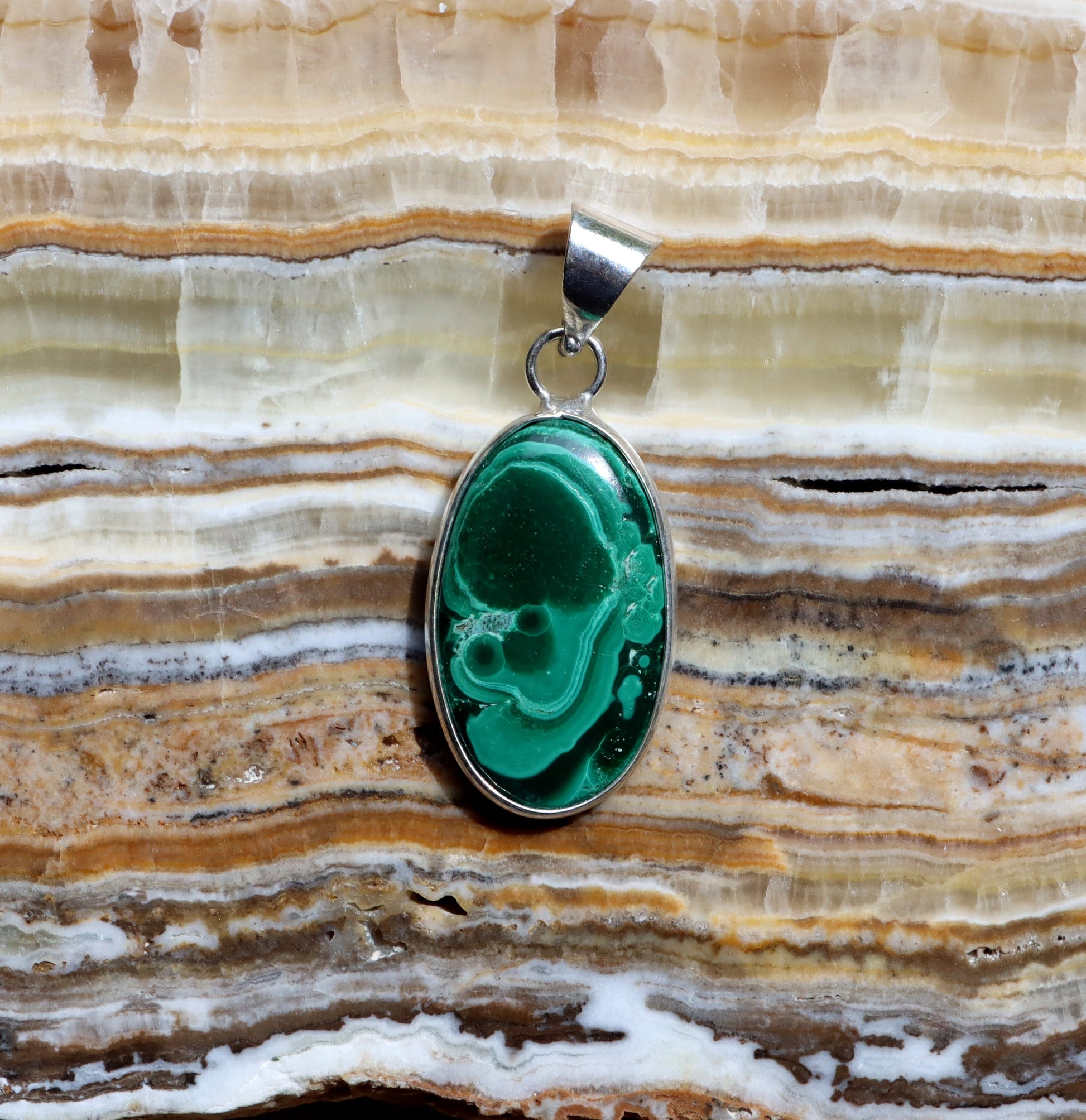 Přívěšek malachit - Supreme Panthers