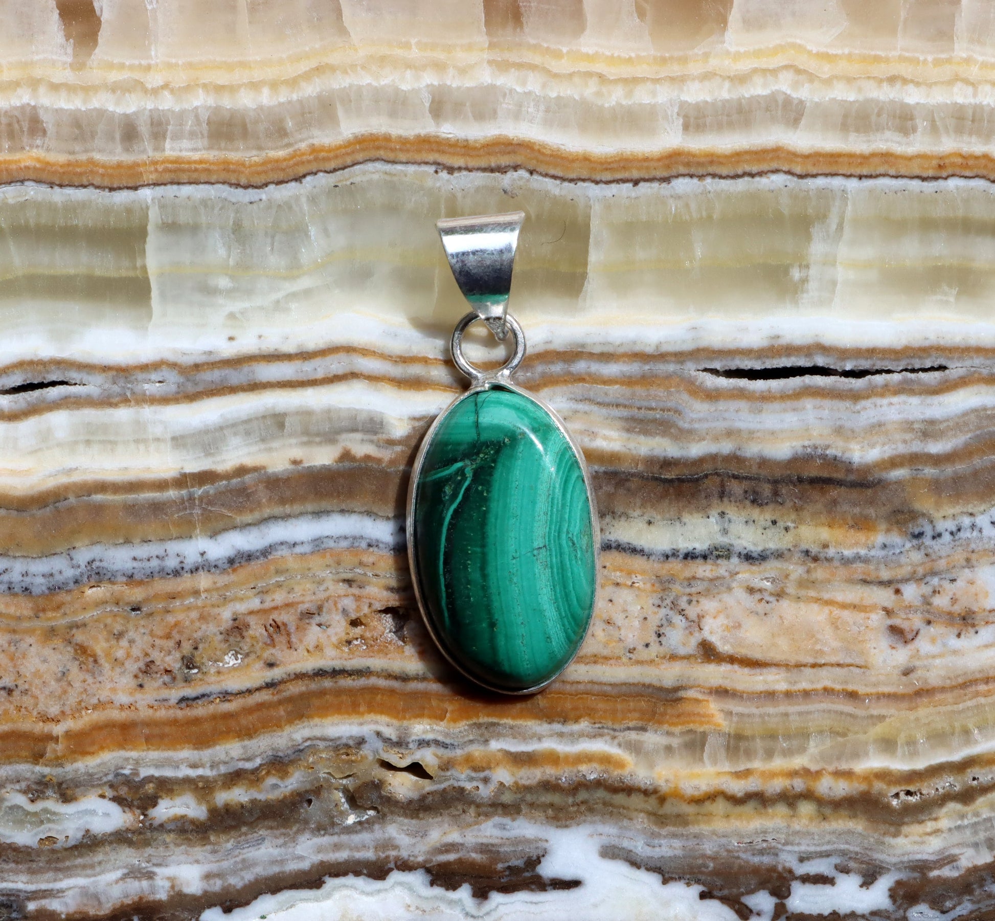 Přívěšek malachit - Supreme Panthers