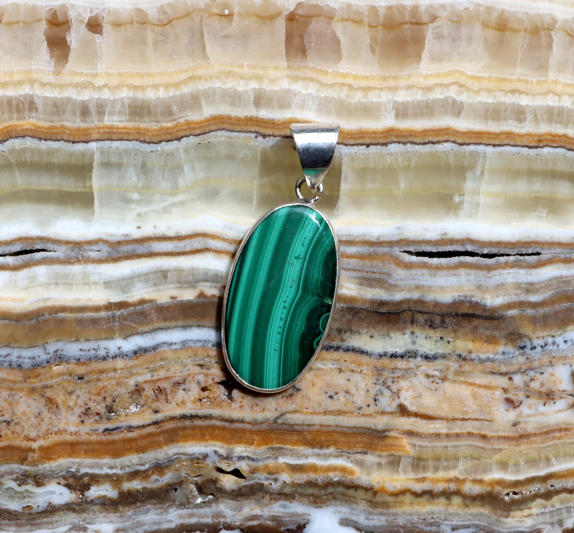 Přívěšek malachit - Supreme Panthers