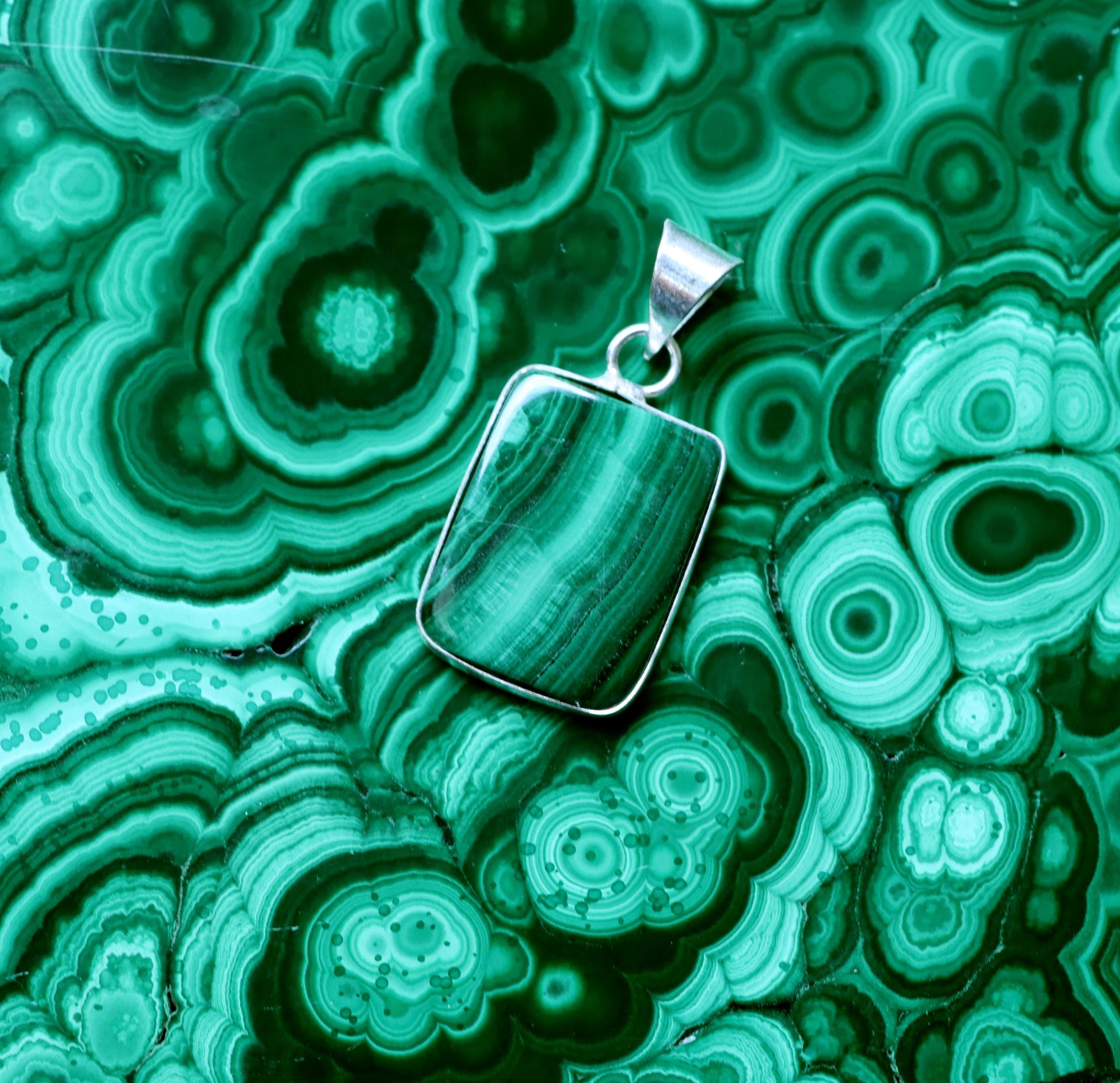 Přívěšek malachit - Supreme Panthers