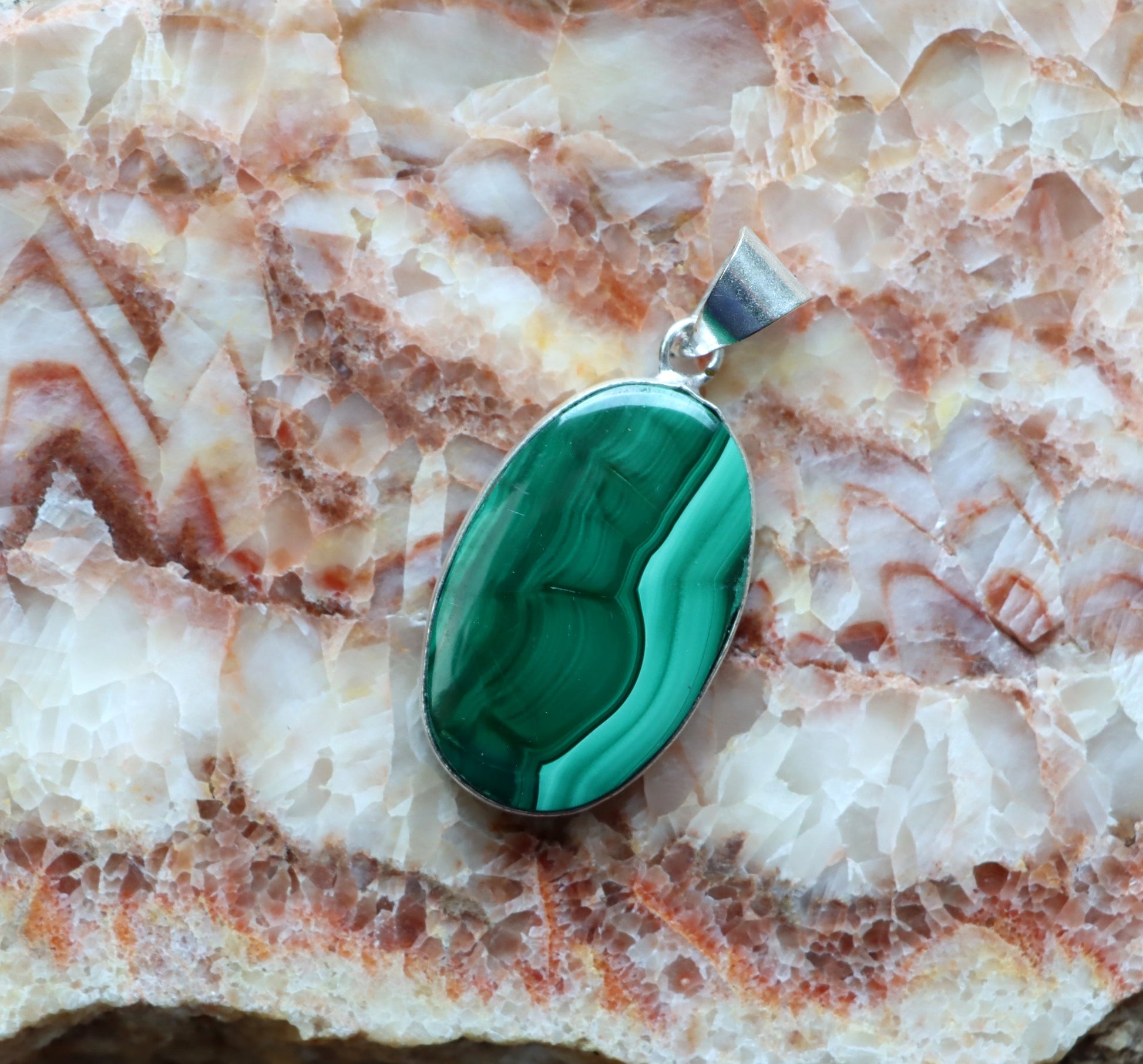 Přívěšek malachit - Supreme Panthers