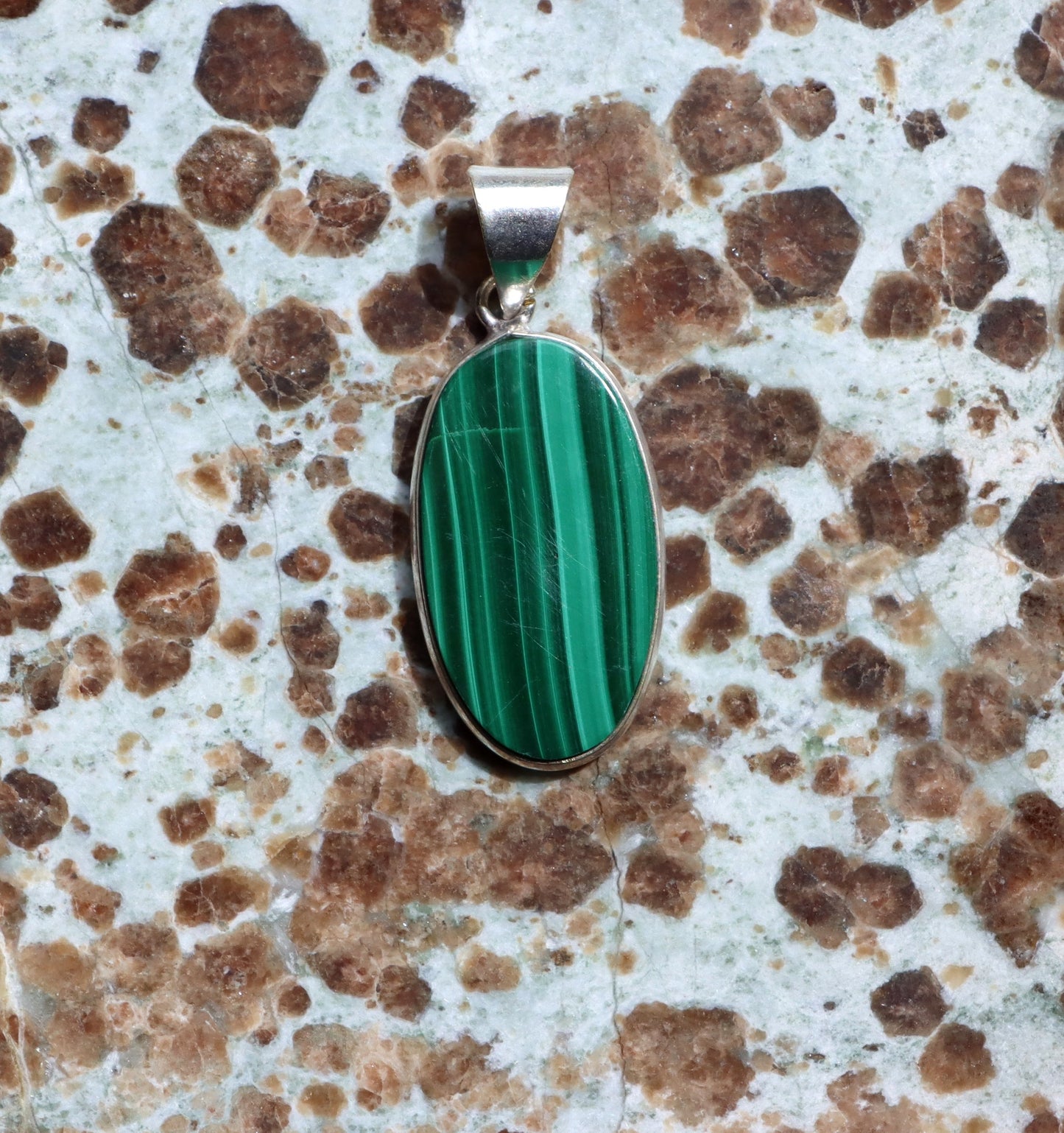 Přívěšek malachit - Supreme Panthers