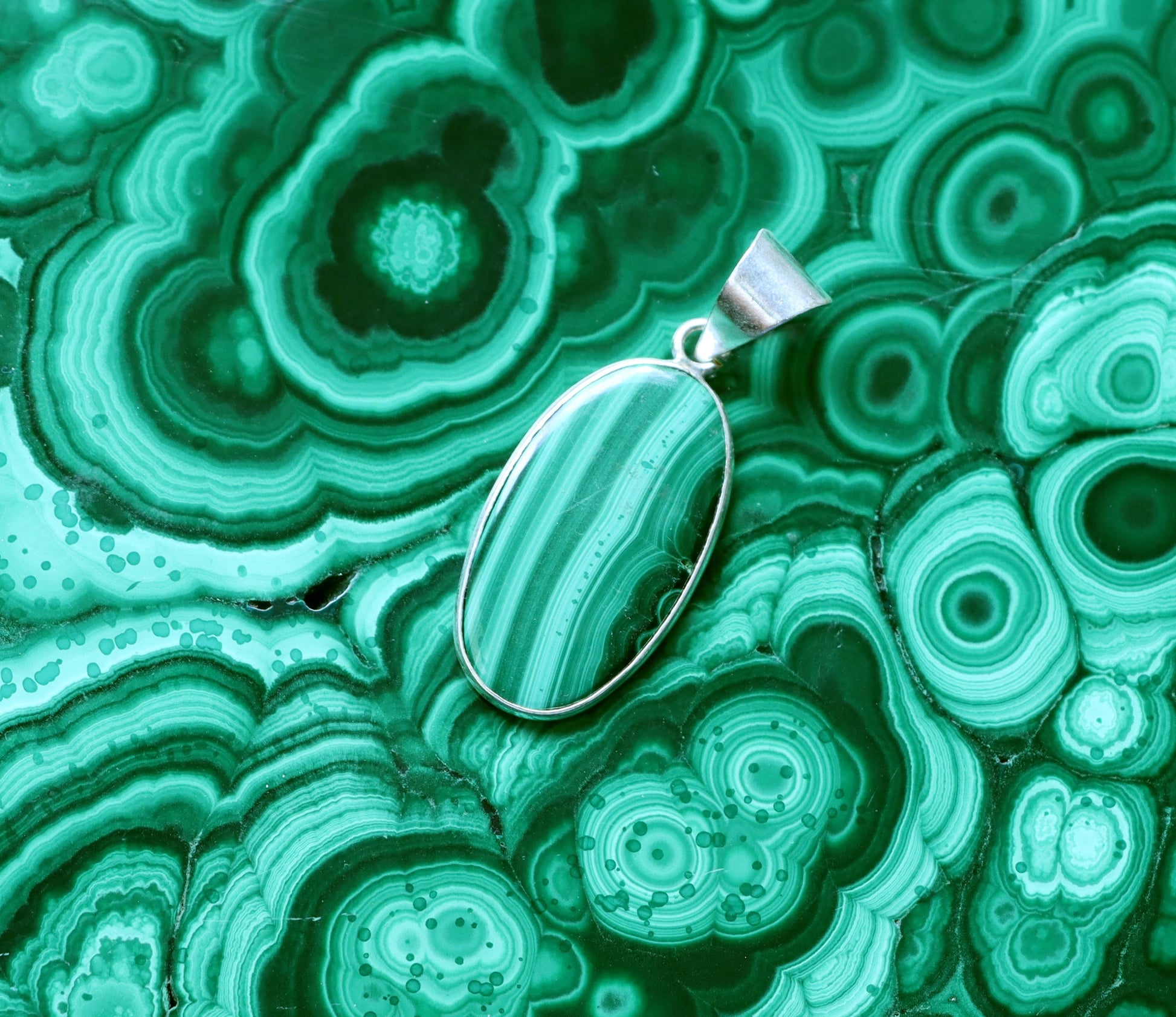 Přívěšek malachit - Supreme Panthers