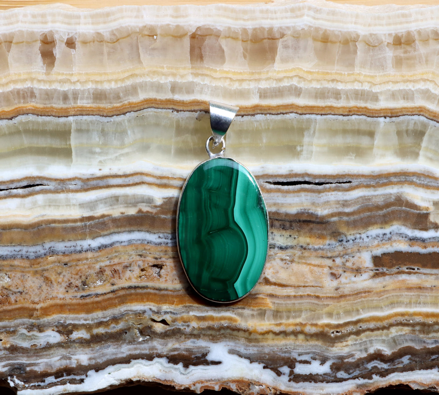 Přívěšek malachit - Supreme Panthers