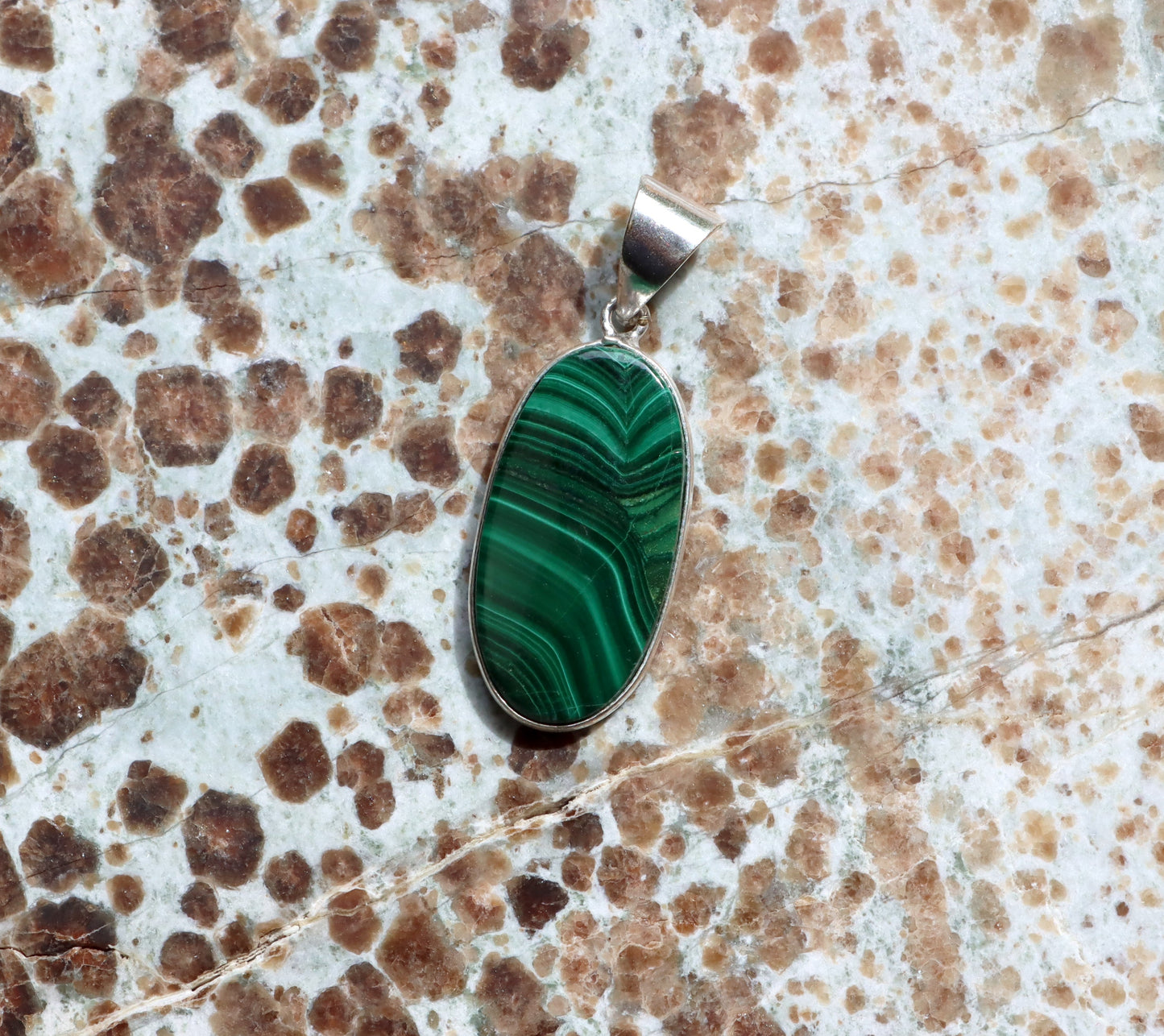 Přívěšek malachit - Supreme Panthers